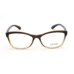 Armação para óculos de grau Grazi GZ 3036 F058 Pequena marrom - comprar online