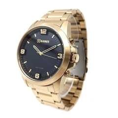 Relógio anadigi masculino X-GAMES XMGSA007 Dourado - comprar online