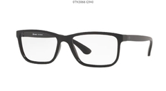 Armação para óculos de grau Tecnol TN 3066 G940 Quadrada preta pequena