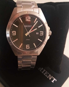 Relógio analógico masculino Orient MB881377 E28X Prata - comprar online