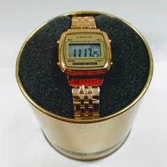 Relógio feminino Lince SDPH041L BCKX Digital dourado - NEW GLASSES ÓTICA