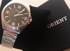 Relógio analógico masculino Orient MB881377 E28X Prata na internet