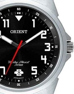 Relógio Orient masculino MBSS1154A P2SX Prata e preto na internet