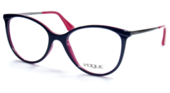 Armação para óculos de grau Vogue VO 5076-L 2454 Azul marinho e rosa pink
