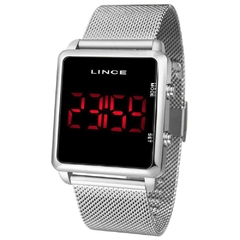 Relógio Lince unissex MDM456L PXSX digital quadrado - loja online