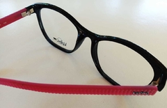 Armação para Óculos de Grau Kipling KP 3103 F596 Preta e rosa - comprar online