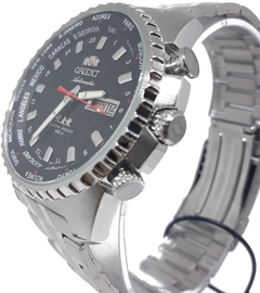 Relógio Orient automático prata 469SS057 P1SX na internet
