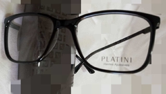 Armação para óculos de grau Platini P9 3149 G146 preta - comprar online