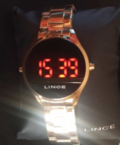 Kit Relógio Lince Feminino LRGJ106L KX73 dourado kit acessórios - NEW GLASSES ÓTICA
