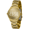 Relógio Lince feminino LDM4648L 8XSX digital dourado