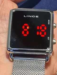 Relógio Lince unissex MDM456L PXSX digital quadrado - comprar online