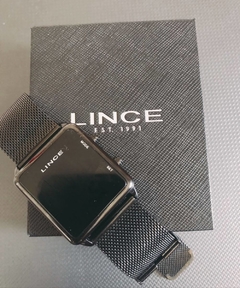 Relógio Lince unissex MDM456L PXSX digital quadrado - NEW GLASSES ÓTICA