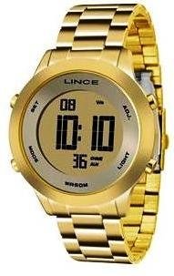 Relógio digital feminino Lince SDPH037L KXKX Dourado