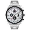 Relógio masculino Orient MBSSC202 S1SX Cronógrafo prata