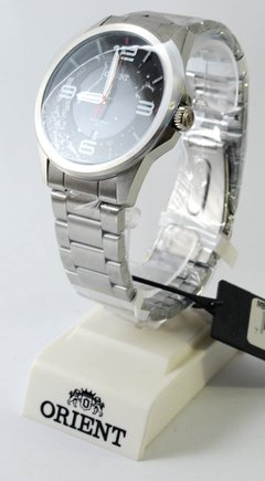 Relógio analógico masculino Orient MBSS1288 P2SX Prata - NEW GLASSES ÓTICA