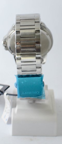 Relógio Orient masculino MBSS1195A P2SX prata com vermelho - NEW GLASSES ÓTICA