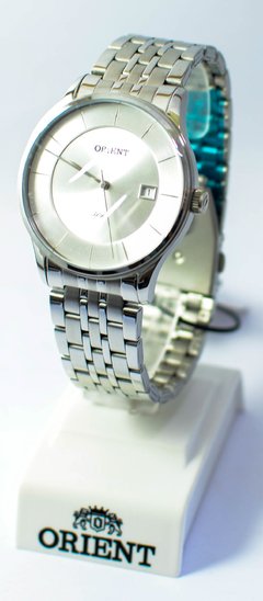 Relógio analógico masculino Orient MBSS1293-S1SX Prata