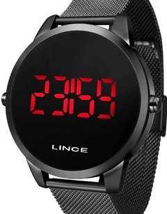 Relógio Lince unissex MDN4586L PXPX Digital preto