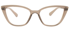 Armação para óculos de grau Kipling KP 3140 H851 Marrom translúcida gatinho