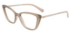 Armação para óculos de grau Kipling KP 3140 H851 Marrom translúcida gatinho - comprar online