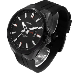Relógio analógico masculino Orient MPSP1014 P1PX Preto - NEW GLASSES ÓTICA
