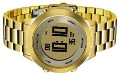 Relógio digital feminino Lince SDPH037L KXKX Dourado - NEW GLASSES ÓTICA