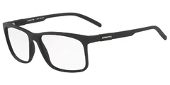 Armação para óculos de grau Arnette GORDON AN 7185L 01 Quadrada preta fosca - comprar online