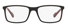 Armação para óculos de grau Arnette AN 7114L 2316 Preto e vinho - comprar online
