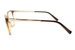 Armação para óculos de grau Platini P9 3131 E683 marrom tartaruga - comprar online