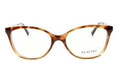 Armação para óculos de grau Platini P9 3131 E683 marrom tartaruga na internet