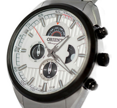 Relógio masculino Orient MBSSC202 S1SX Cronógrafo prata - comprar online