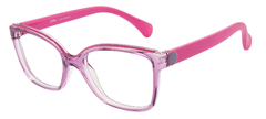 Armação para óculos de grau Kipling KP 3124 G976 Infantil acetato rosa - comprar online