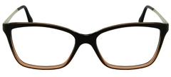 Armação para óculos de grau Vogue VO5043-L 2383 Marrom e preto - NEW GLASSES ÓTICA