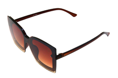 Óculos solar feminino New Glasses YD2068 marrom - comprar online