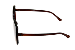 Óculos solar feminino New Glasses YD2068 marrom na internet