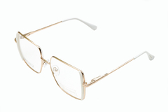 Armação para óculos de grau New Glasses BR0784 Quadrada metal - comprar online