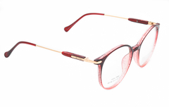 Armação para óculos de grau New Glasses 68160 Vermelha glitter - comprar online