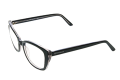 Armação para óculos de grau New Glasses 2506 Acetato preta na internet