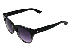 Óculos solar feminino New Glasses B88-1249 Quadrado preto - comprar online