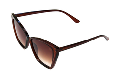 Óculos solar feminino New Glasses CY59005 Marrom - comprar online