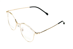 Armação para óculos de grau New Glasses KM60077 Metal dourada - comprar online