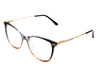 Armação para óculos de grau New Glasses FS809 Acetato preta na internet