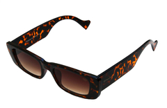 Óculos solar feminino New Glasses CJH2230 Vintage marrom - comprar online
