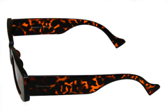 Óculos solar feminino New Glasses CJH2230 Vintage marrom na internet