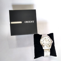 Relógio analógico masculino Orient MBSS115A S2SX Prata