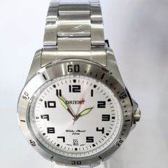Relógio analógico masculino Orient MBSS115A S2SX Prata - comprar online