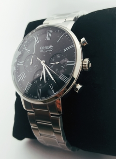Relógio masculino Orient MBSSC214 P3SX Analógico prata na internet