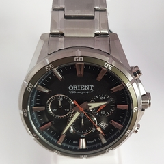 Relógio Orient masculino cronógrafo MBSSC219 G1SX Prata - loja online
