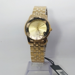 Relógio feminino Lince LRG4517 KU35 Kit acessórios dourado na internet