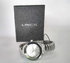 Relógio Lince feminino LRM4565L S1SX prata pulseira mola - NEW GLASSES ÓTICA